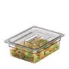 Cambro Manufacturing  40CWCH135  Camwear Food Pan Cover Fourth Size with Handle Clear (1 EACH)