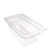 Cambro Manufacturing  44CW135  Camwear Food Pan Fourth Size Clear 4'' (1 EACH)