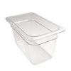 Cambro Manufacturing  46CW135  Camwear Food Pan Fourth Size Clear 6'' (1 EACH)