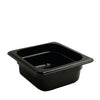 Cambro Manufacturing  62CW110  Camwear Food Pan Sixth Size Black 2 1/2'' (1 EACH)