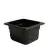 Cambro Manufacturing  64CW110  Camwear Food Pan Sixth Size Black 4'' (1 EACH)