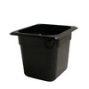 Cambro Manufacturing  66CW110  Camwear Food Pan Sixth Size Black 6'' (1 EACH)