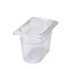 Rubbermaid Commercial  FG101P00CLR  Pan Ninth Size Clear 4'' (1 EACH)