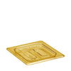 Cambro Manufacturing  60HPCH150  H-Pan Cover Sixth Size Amber (1 EACH)