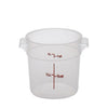 Cambro Manufacturing  RFS1PP190  Translucent Rounds 1 qt (1 EACH)