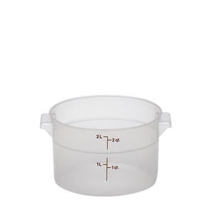 Cambro Manufacturing  RFS2PP190  Translucent Rounds 2 qt (1 EACH)