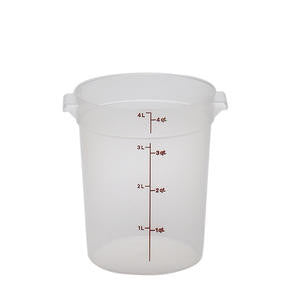 Cambro Manufacturing  RFS4PP190  Translucent Rounds 4 qt (1 EACH)