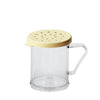Cambro Manufacturing  96SKRC135  Camwear Shaker Cheese with Yellow Lid (1 EACH)