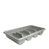 Cambro Manufacturing  1120CBPL180  Cutlery Box 4 Compartment Gray (1 EACH)