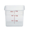 Cambro Manufacturing  6SFSPP190  CamSquare Translucent 6 qt (1 EACH)