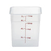 Cambro Manufacturing  8SFSPP190  CamSquare Translucent 8 qt (1 EACH)