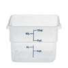 Cambro Manufacturing  12SFSPP190  CamSquare Translucent 12 qt (1 EACH)