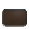 Cambro Manufacturing  1216FF167  Fast Food Tray Brown 12'' x 16'' (SET OF 24 PER CASE)
