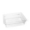 Cambro Manufacturing  24CW135  Camwear Food Pan Half Size Clear 4'' (1 EACH)