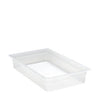 Cambro Manufacturing  14PP190  Food Pan Full Size Translucent 4'' (1 EACH)