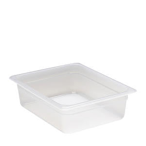 Cambro Manufacturing  24PP190  Food Pan Half Size Translucent 4'' (1 EACH)