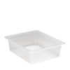 Cambro Manufacturing  24PP190  Food Pan Half Size Translucent 4'' (1 EACH)