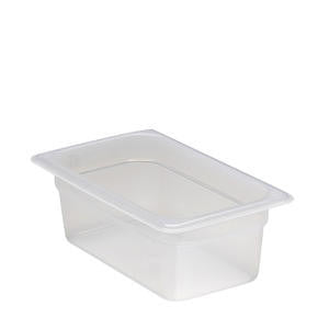 Cambro Manufacturing  44PP190  Food Pan Fourth Size Translucent 4'' (1 EACH)