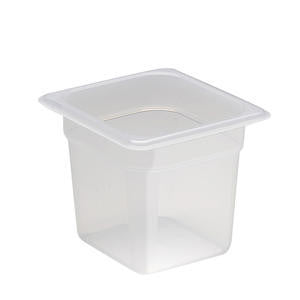 Cambro Manufacturing  66PP190  Food Pan Sixth Size Translucent 6'' (1 EACH)