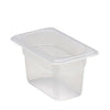 Cambro Manufacturing  94PP190  Food Pan Ninth Size Translucent 4'' (1 EACH)