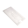 Cambro Manufacturing  30PPCHN  Food Pan Cover Third Size Notched with Handle Translucent (1 EACH)