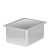 Cambro Manufacturing  26CF148  ColdFest Pan Half Size White 6'' (1 EACH)