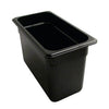Cambro Manufacturing  38CW110  Camwear Food Pans Third Size, 8'', Black (1 EACH)