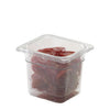Cambro Manufacturing  65CLRCW135  Camwear Food Pan Colander Sixth Size Clear 5'' (1 EACH)