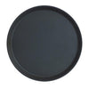 Cambro Manufacturing  1400TL110  Treadlite Tray Round Black 14'' (1 EACH)