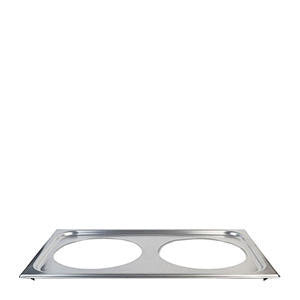 Vollrath Company  19192  Adapter Plate 2-Opening (SET OF 4 PER CASE)
