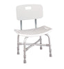 Drive Medical 12021kd-1 Bariatric Heavy Duty Bath Bench with Backrest (1/EA)