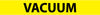NMC A1262Y-PIPEMARKER, PS VINYL, VACUUM, 2X14  1 1/4'' CAP HEIGHT (PAK OF 25)