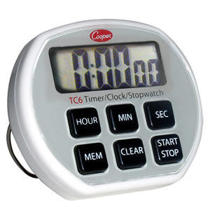 Cooper Instrument Corp  TC6-0-8  Electronic Timer 6-Button (1 EACH)