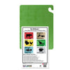 San Jamar  CB182412G  Cut-N-Carry Board Green 18'' x 24'' (1 EACH)