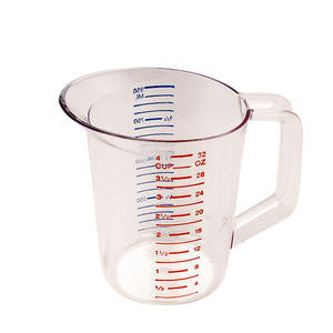 Rubbermaid Commercial  FG321600CLR  Bouncer Measure Cup 1 qt (1 EACH)