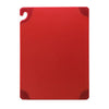 San Jamar  CBG152012RD  Saf-T-Grip Cutting Board Red 15'' x 20'' (1 EACH)