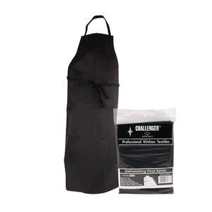 Challenger  866A-BLK  Dishwashing Apron Vinyl Black (1 EACH)