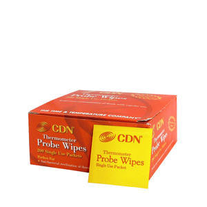 CDN  AD-PW200  Thermometer Probe Wipes Packet (SET OF 200 PER CASE)