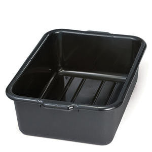 Tablecraft  1537E  Tote Box Black 21 1/4'' x 15 3/4'' (SET OF 12 PER CASE)