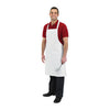 Chef Revival  600BAW-NP  Bib Apron without Pocket White (1 EACH)
