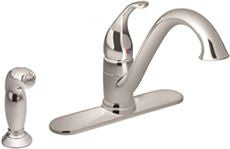 Moen 67840 CAMERIST KITCHEN FAUCET WITH SPRAY, CHROME, LEAD FREE (1 PER CASE)