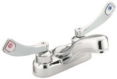 Moen 8215 BATHROOM FAUCET WRIST BLADE 4 IN. LESS DRAIN LEAD FREE (1 PER CASE)