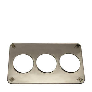 Johnson-Rose Corporation  5843  Adaptor Plate Three 6 1/2'' Hole (1 EACH)