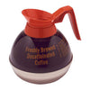 Wells Manufacturing  8889  Decanter Decaf Orange Handle (1 EACH)
