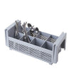 Cambro Manufacturing  8FB434151  Flatware Rack Half Size Soft Gray (1 EACH)