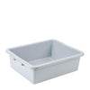 Rubbermaid Commercial  FG335192GRAY  Bus Box Grey 17'' x 22'' x 7'' (1 EACH)