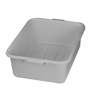 Tablecraft  1527G  Tote Box Half Grey 21'' x 12'' (1 EACH)