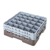 Cambro Manufacturing  25S318151  Camrack 25 Compartment with 1 Extender Soft Gray (1 EACH)