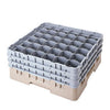 Cambro Manufacturing  36S638151  Camrack 36 Compartment with 3 Extenders Soft Gray (1 EACH)