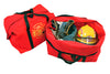R&B Fabrications 194MC-ZIPPER Nylon Wide Mouth Gear Bag, Step-In Style, Zippered 24" Length x 17" Height x 14" Width, Red